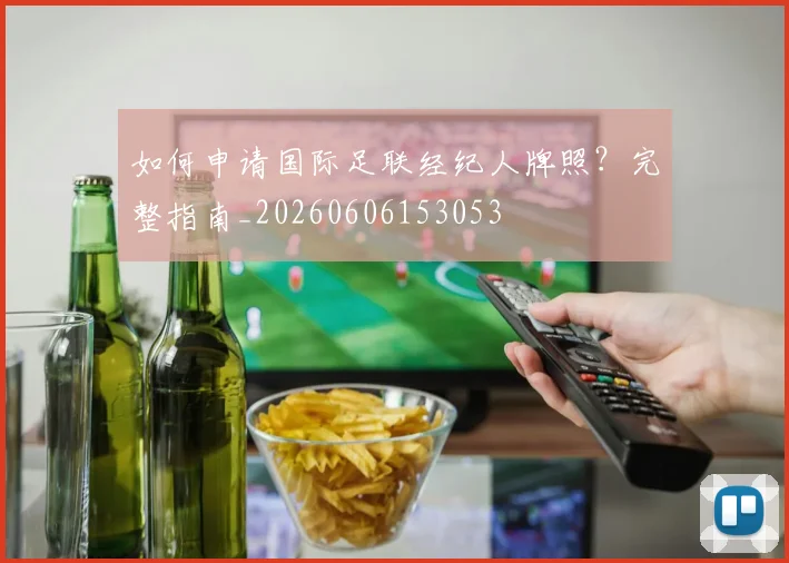 如何申请国际足联经纪人牌照？完整指南_20260606153053